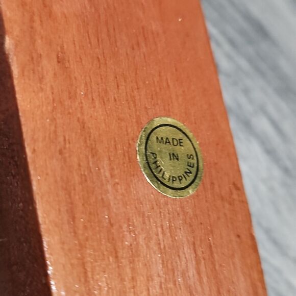 EUC LG Tiki Carved Spoon & Fork Wall Decor - Picture 4 of 5